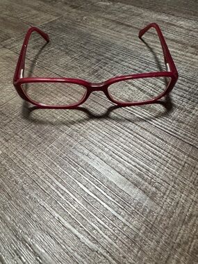 CHANEL -3097 Red Rectangular Eyeglasses
